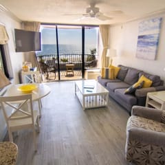 203 Beautiful End Unit Oceanfront in the heart of Myrtle Beach indoor and outdoor pools