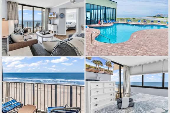 Shore drive Drive 2 bedroom sleeps 4-6 oceanfront - Image 1